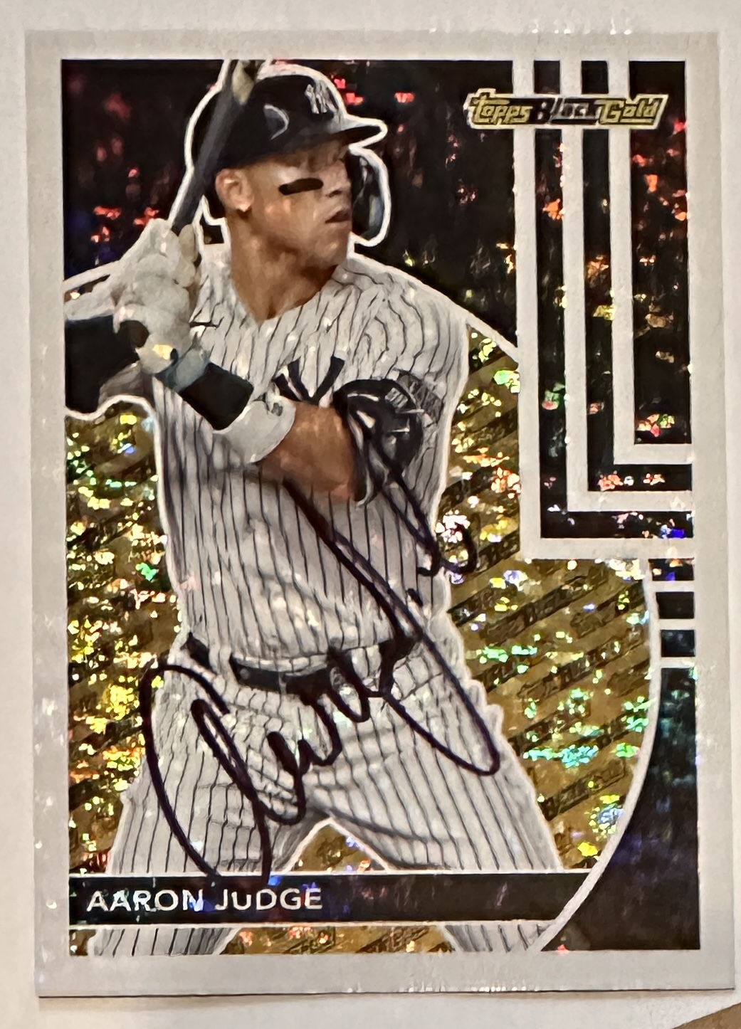 Aaron Judge Autographed Card 