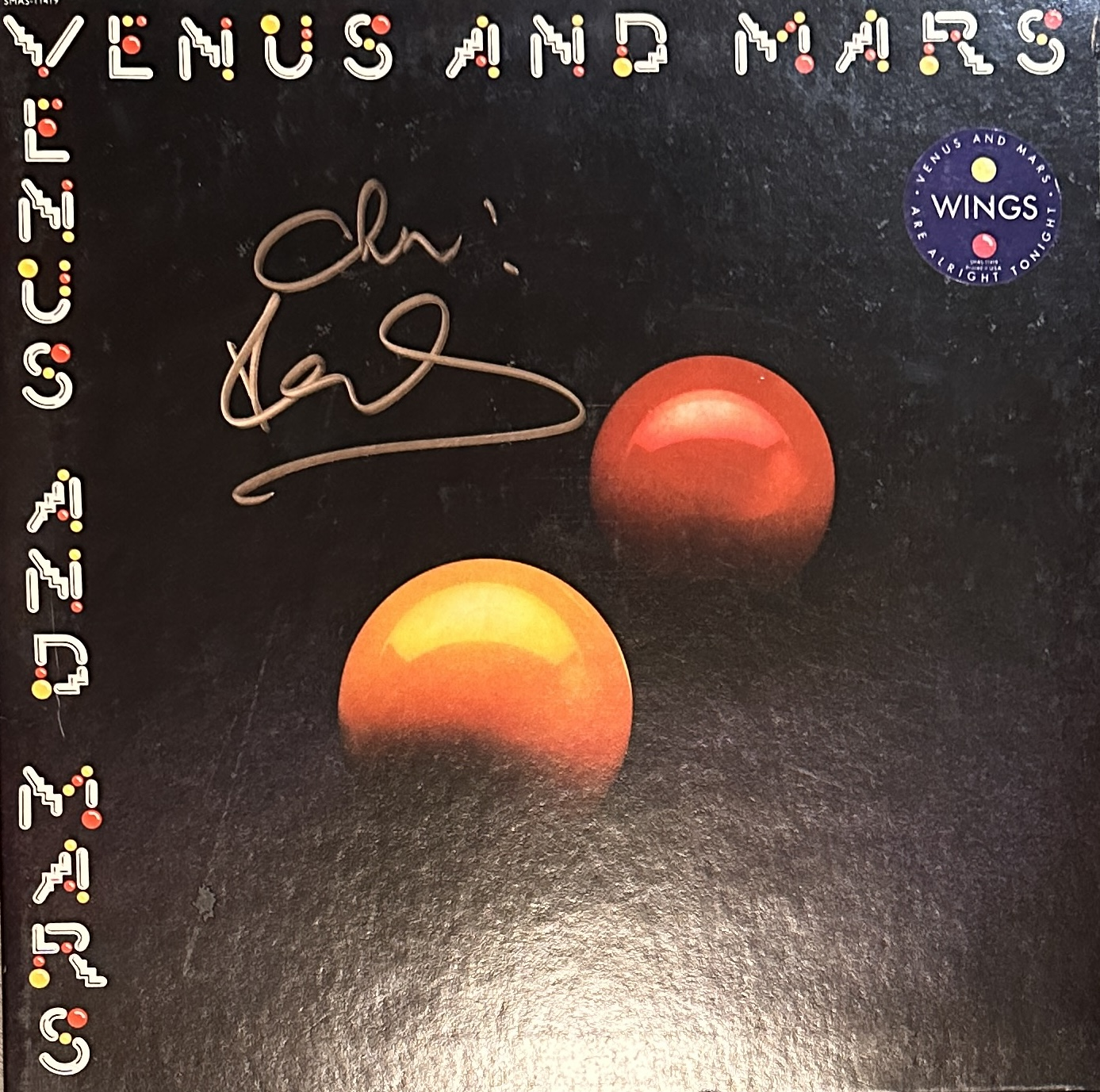 Paul McCartney Autographed Album 