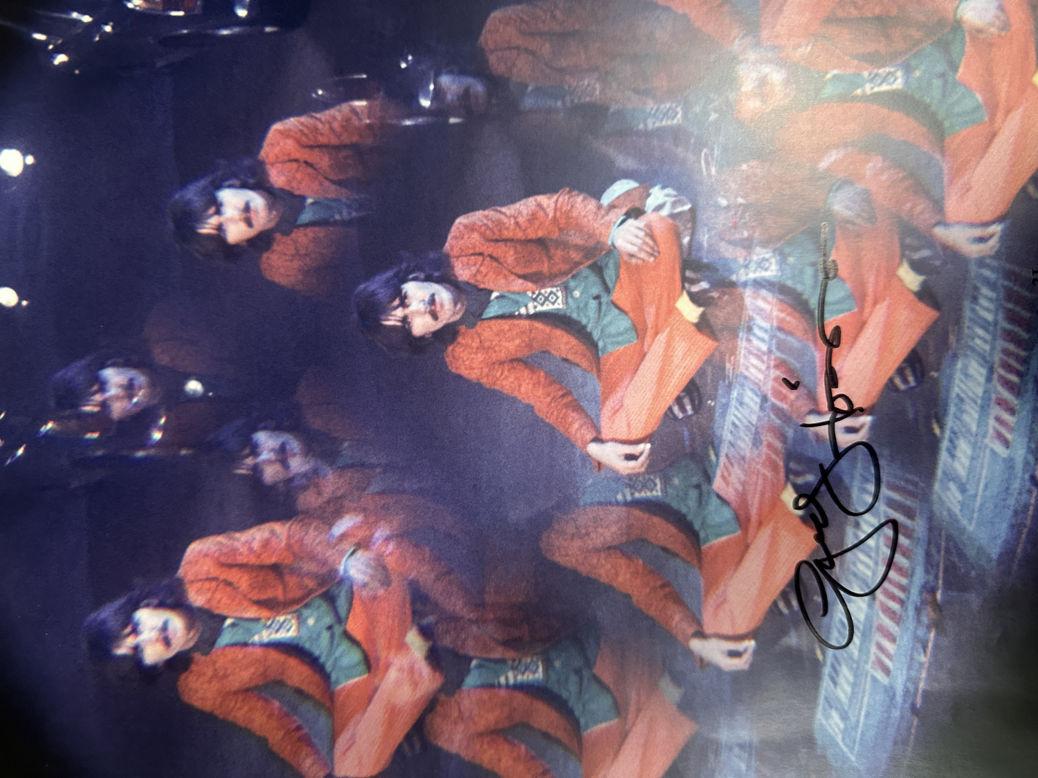 George Harrison Autographed 12x12 Picture