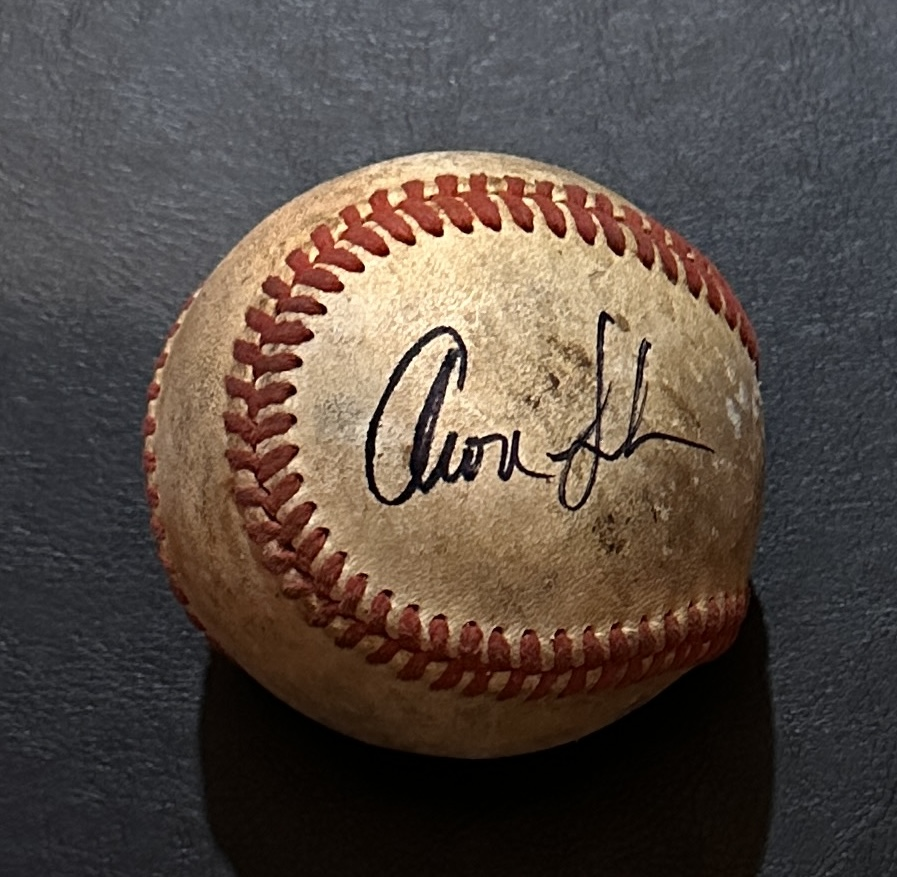 Aaron Judge Autographed BASEBALL