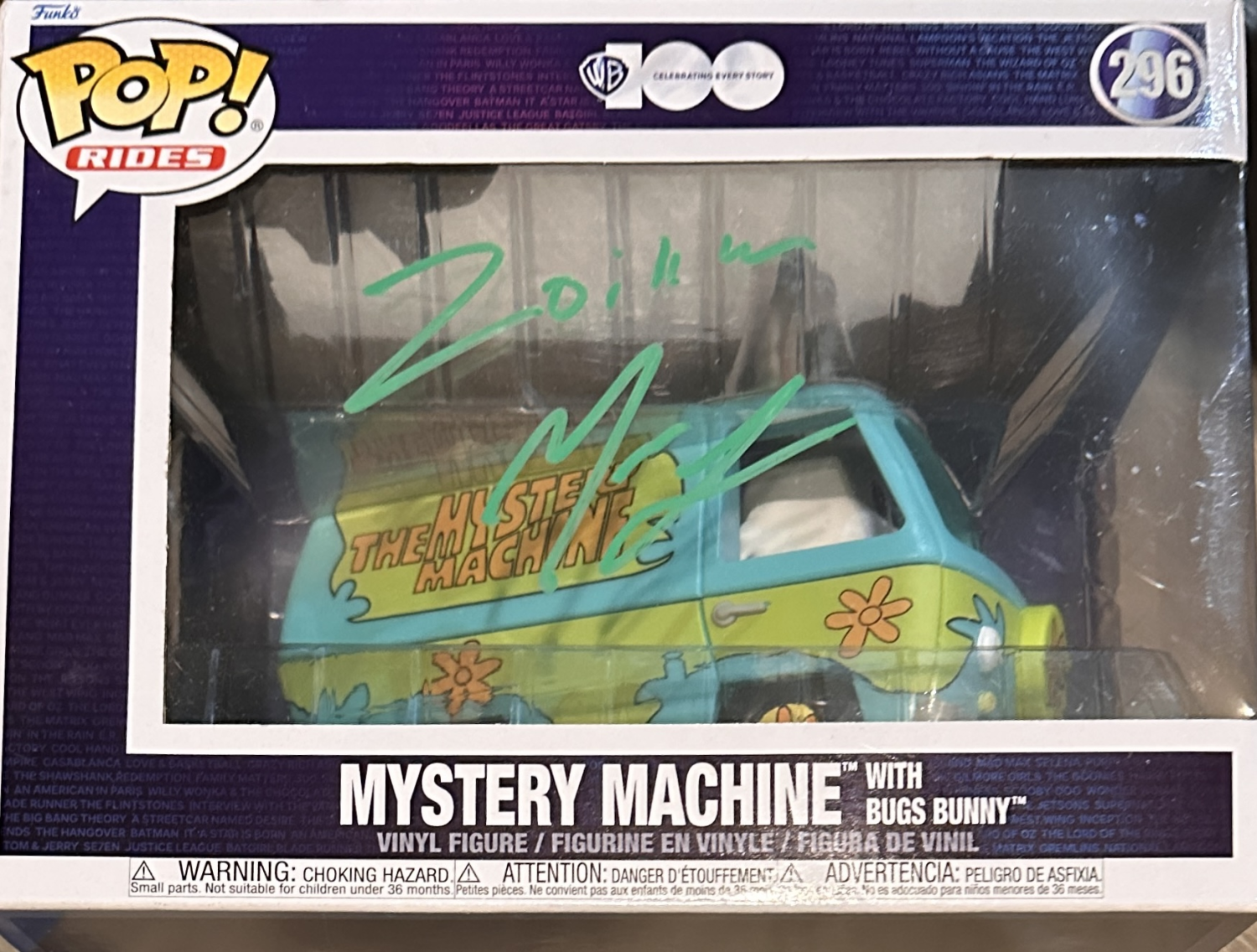 Matthew Lillard Autographed Funko Scooby Doo