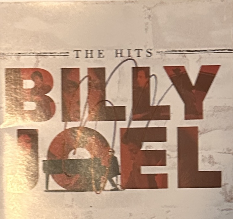 Billy Joel Autographed Cd Cover 