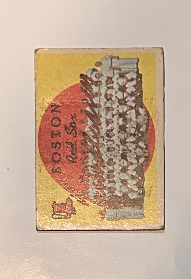 Ted Williams Autographed RED SOX CARD 