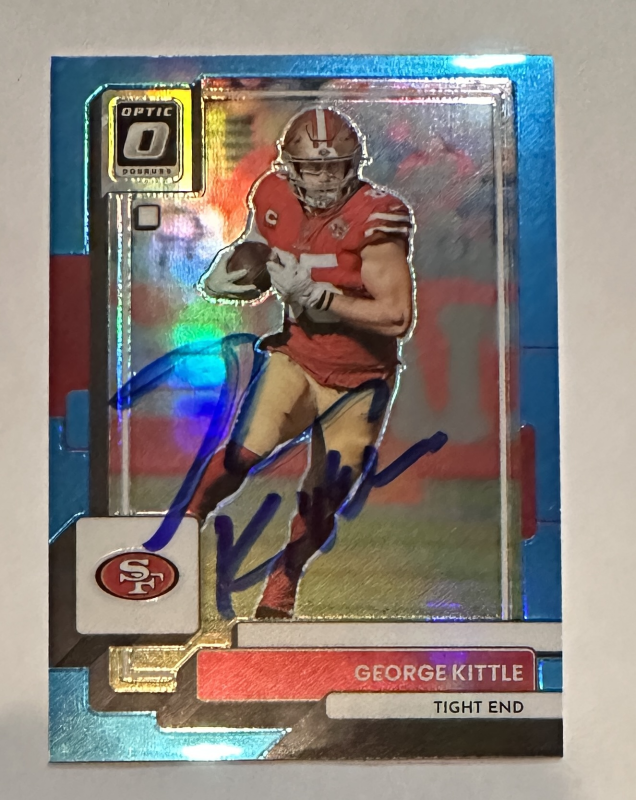 George Kittle Autographed Card 