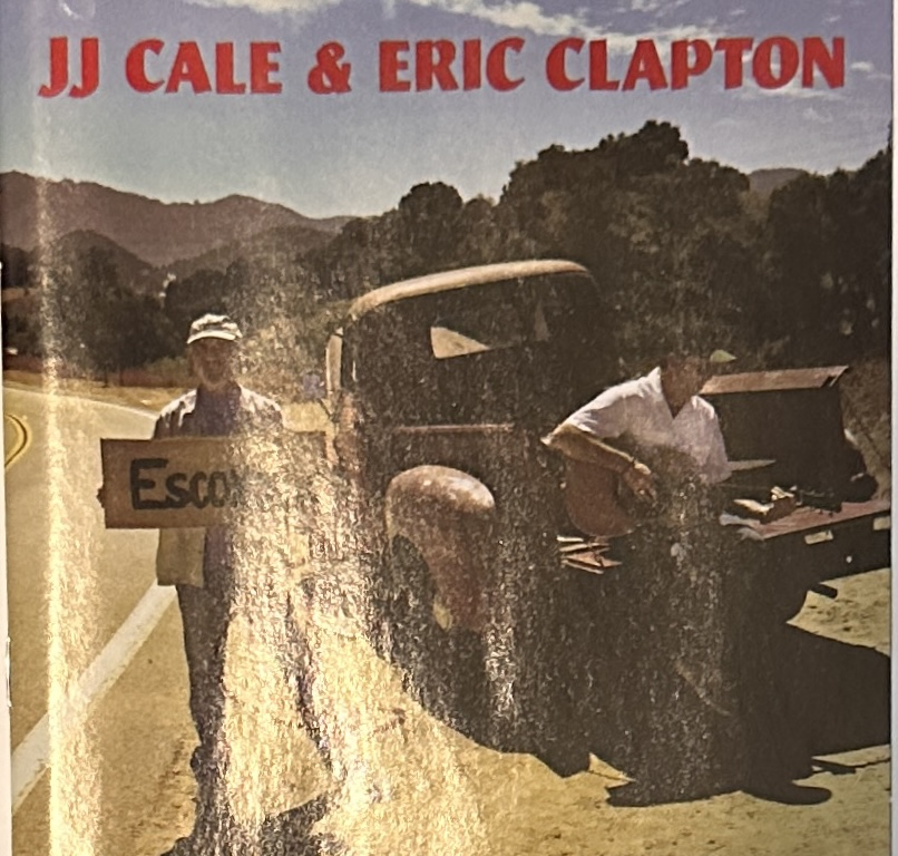 Eric Clapton Autographed CD COVER