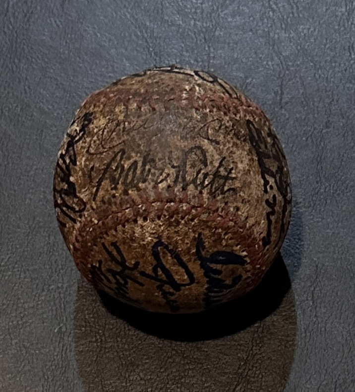 500 Home Run Club Autographed BASEBALL RUTH MANTLE OTT