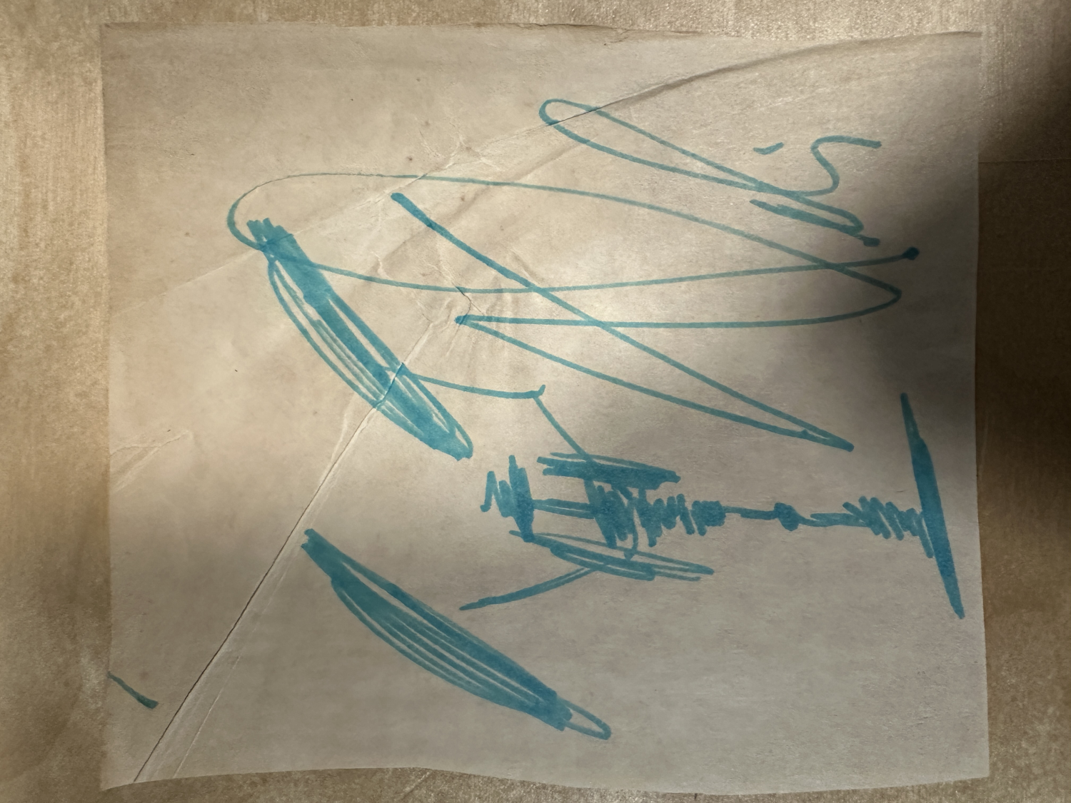 Dali Autographed Hand Drawn Artwork