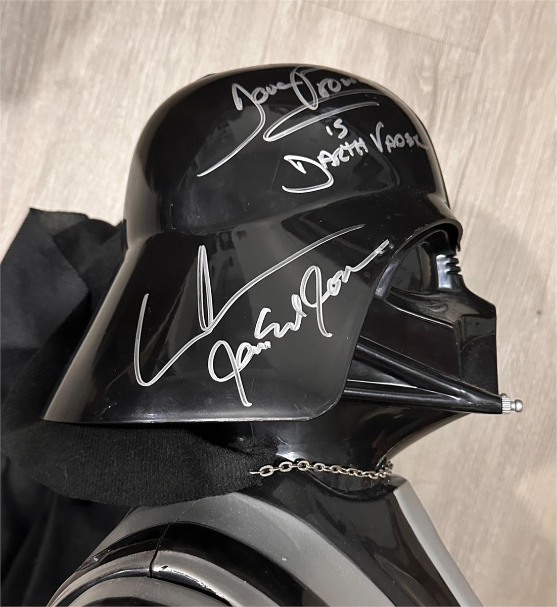 3FT Autographed Darth Vader Talking Toy! PROWSE JAMES EARL JONES LUCAS