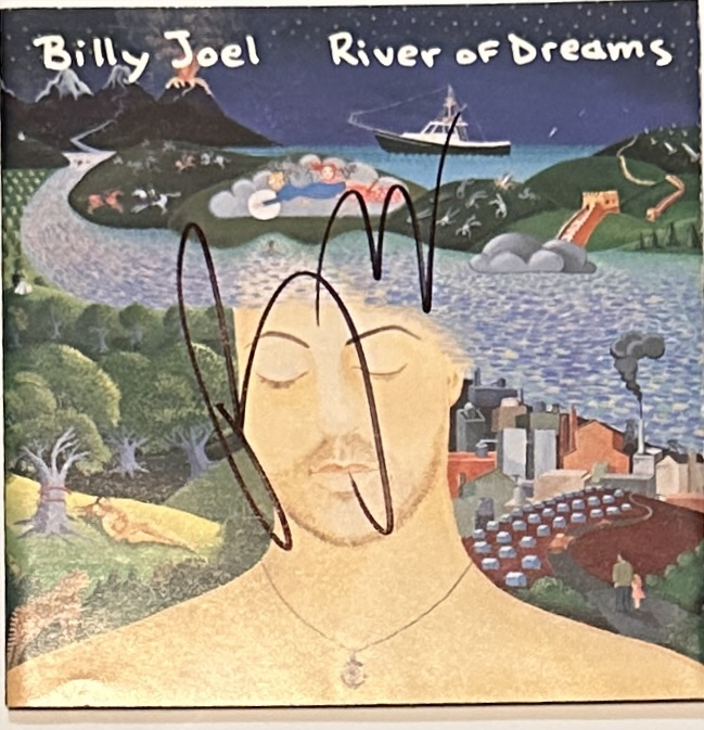 Billy Joel Autographed Cd Cover 