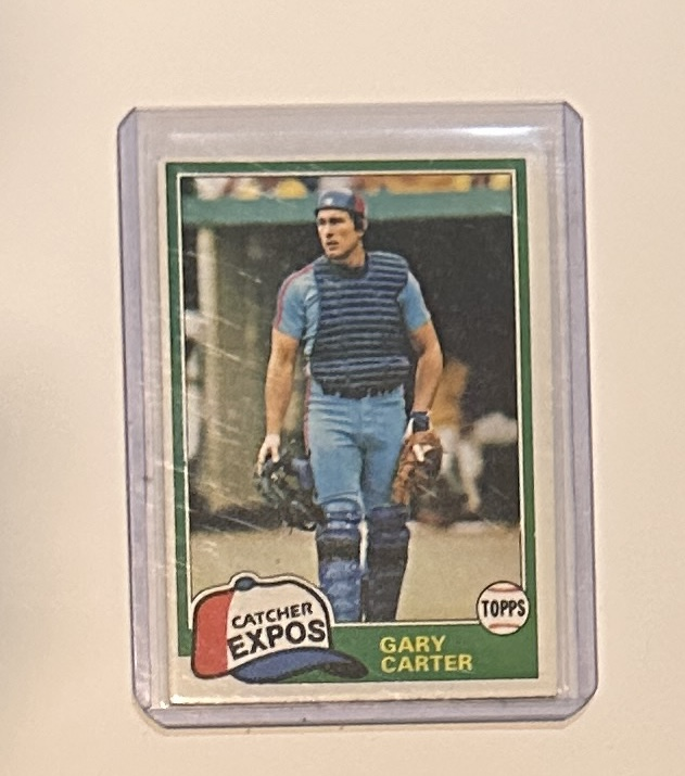 Gary Carter Vintage Topps CARD