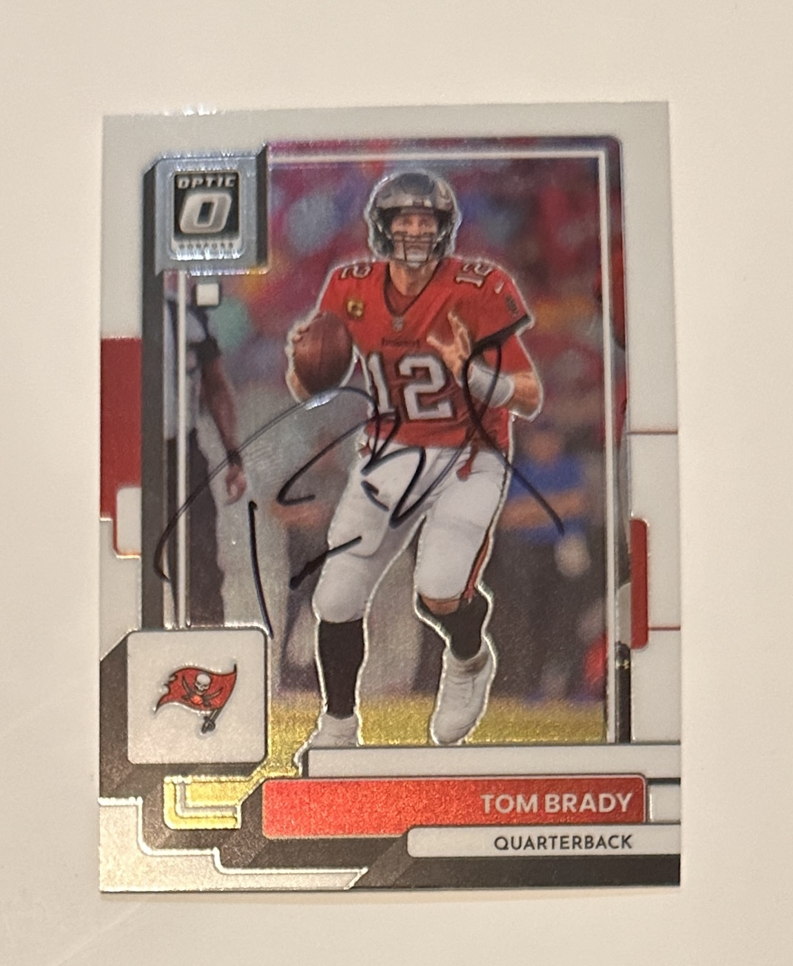 Tom Brady Autographed Card 