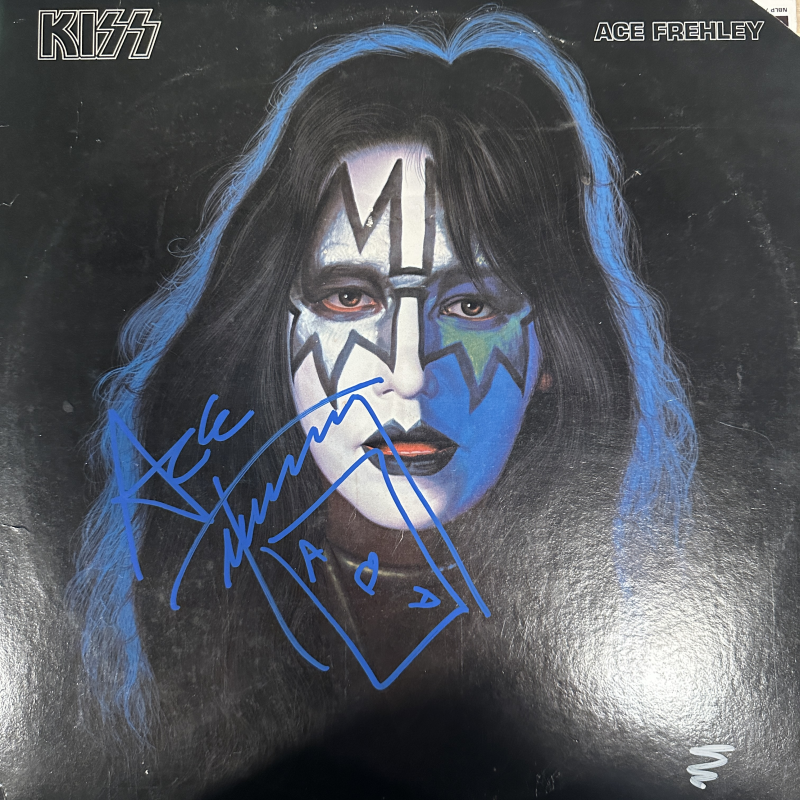 Ace Frehley Autographed Album