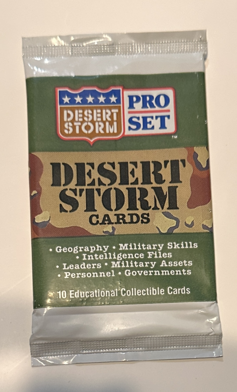 Desert Storm Unopened PACK