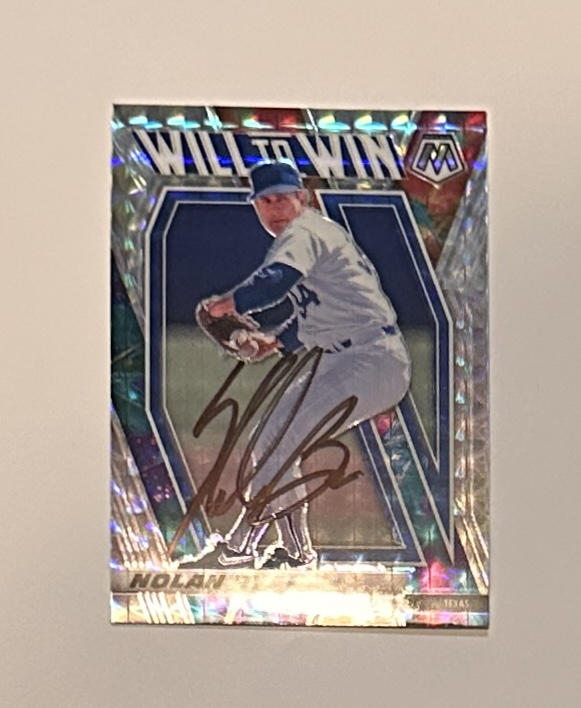 Nolan Ryan Autographed Card 