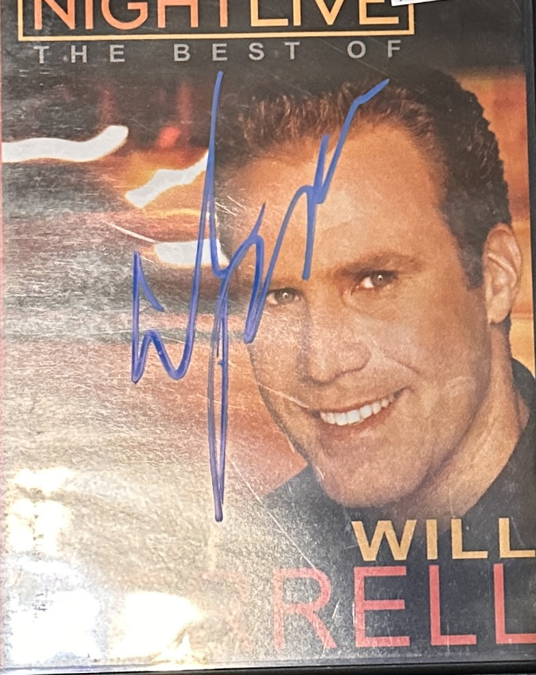 Will Ferrell Autographed DVD