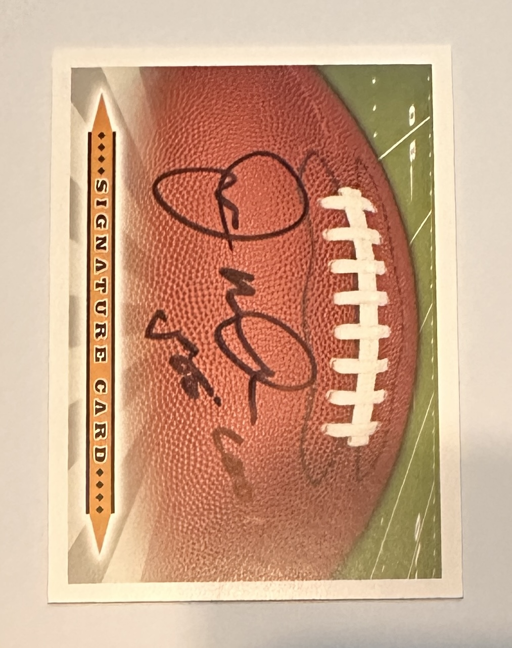 Joe Montana Autographed Card 
