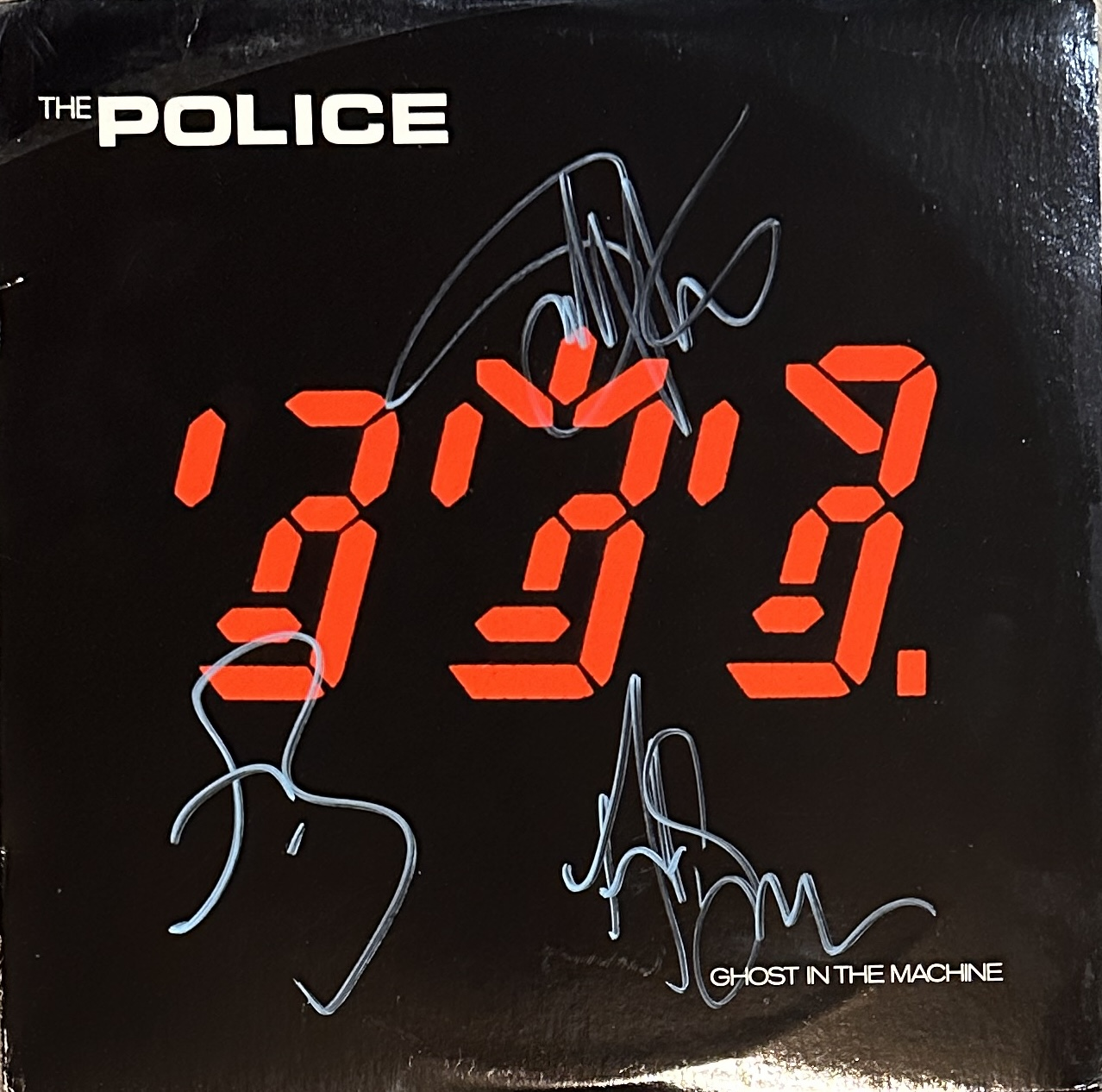 The Police Autographed Album All 3 