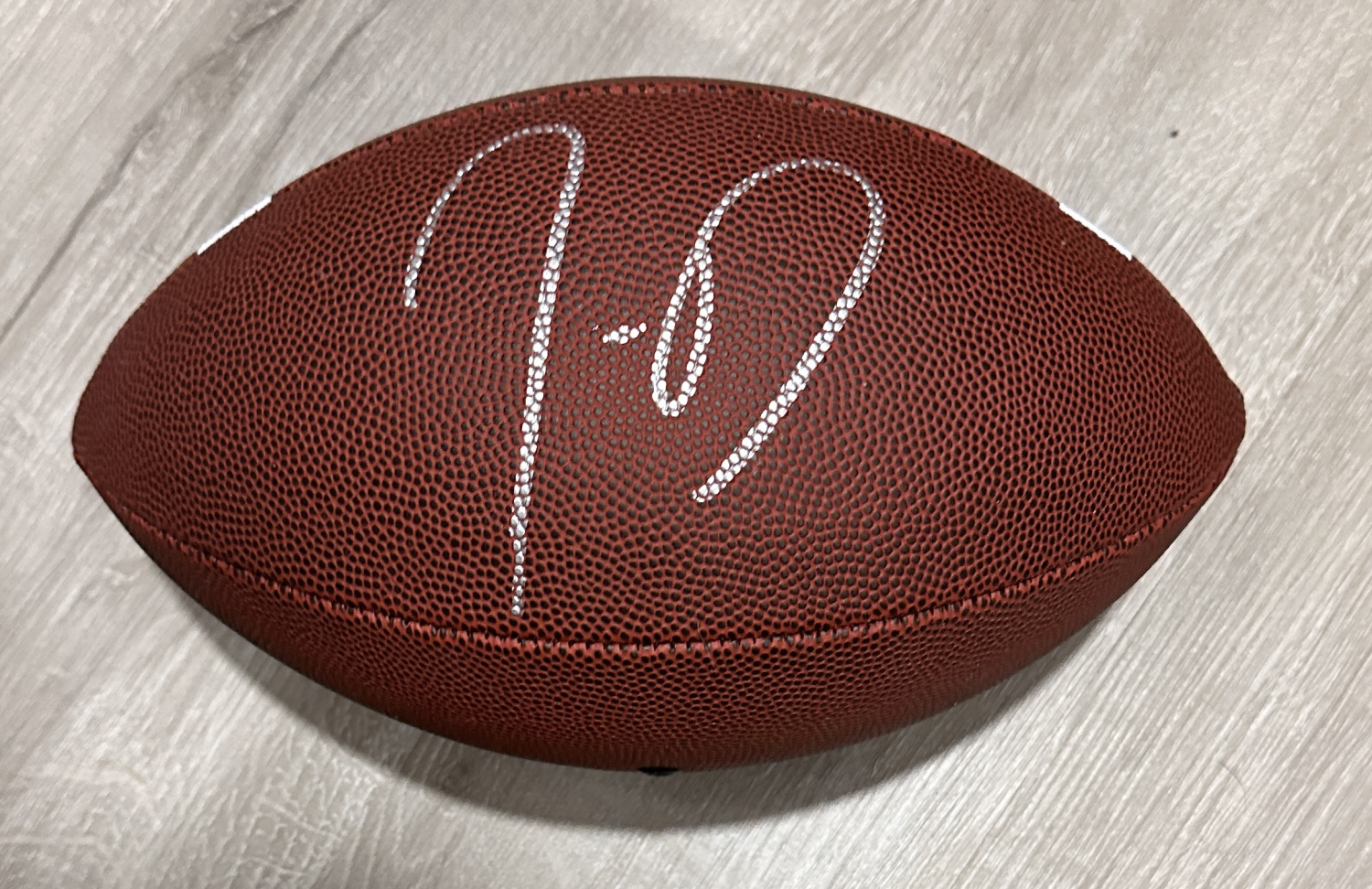 Jayden Daniels Autographed Football