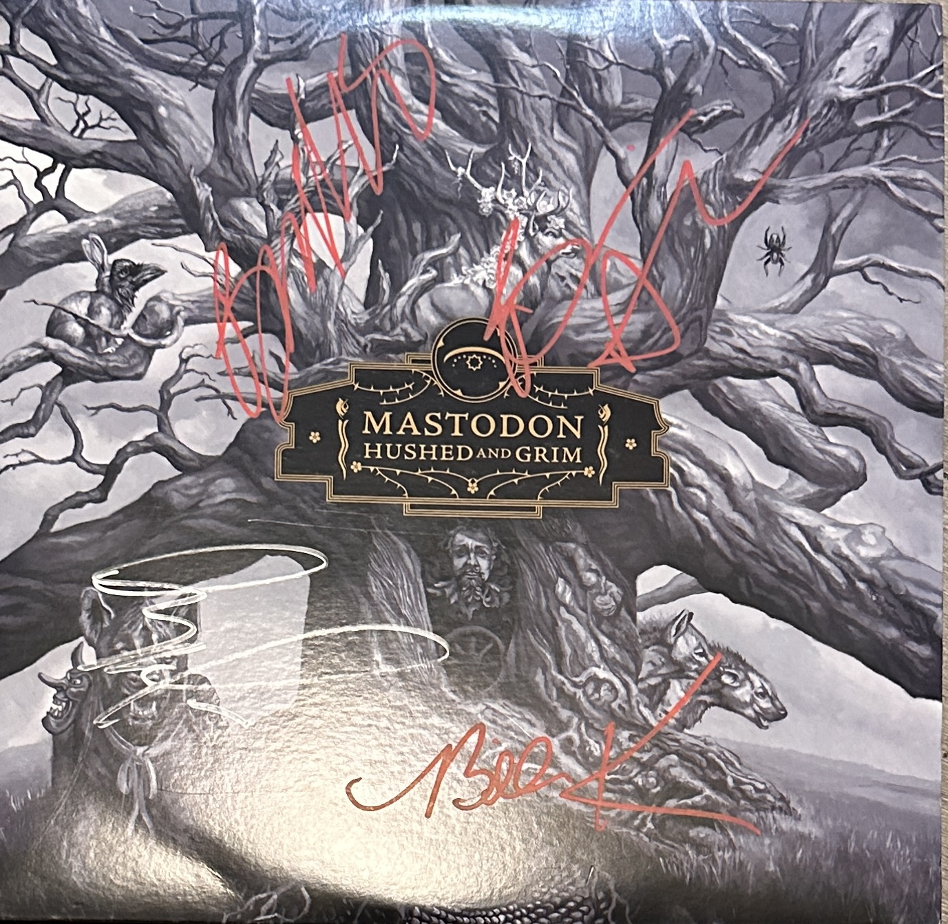 Mastodon Autographed Album 