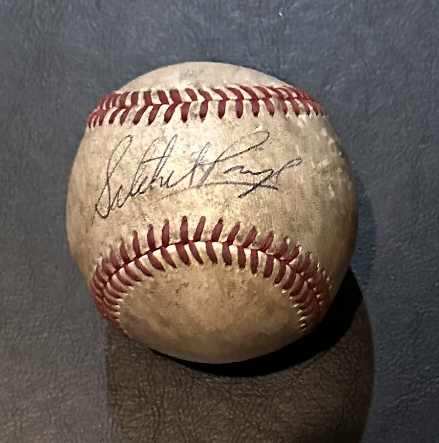 Satchel Paige Autographed BASEBALL