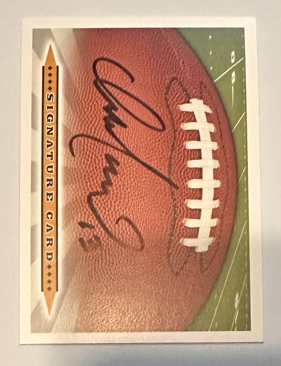 Dan Marino Autographed Card 