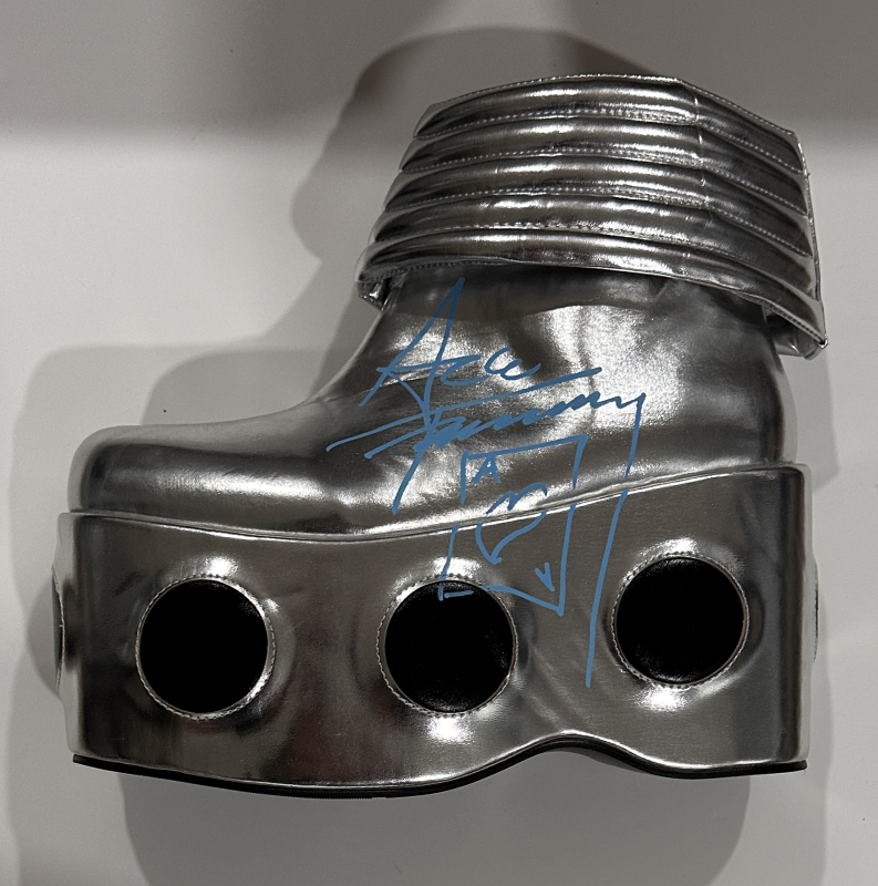 ACE FREHLEY Autographed Boot!
