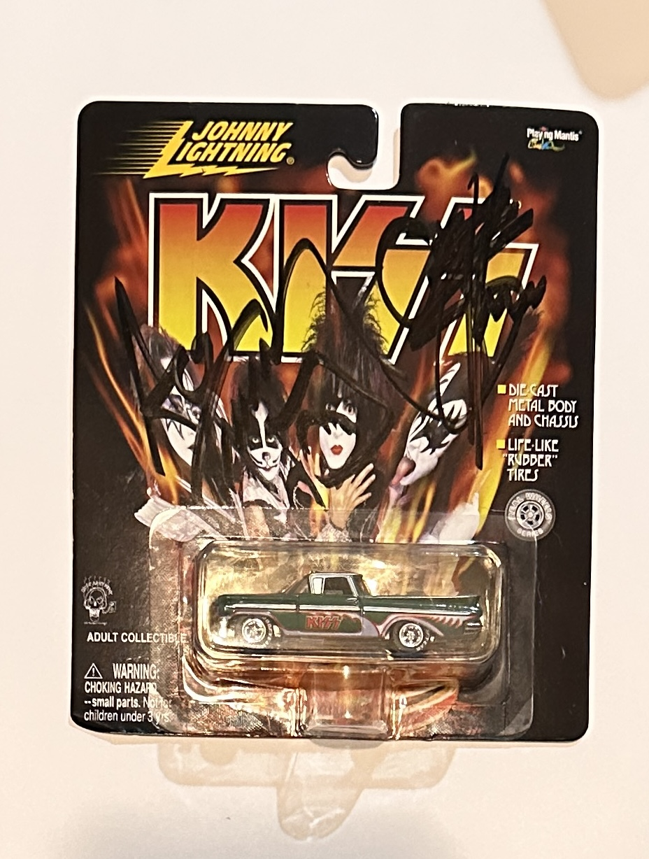 Ace Frehley Autographed Kiss Car