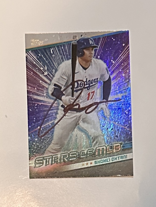 Ohtani Autographed CARD 