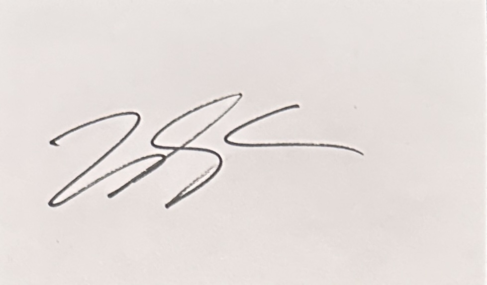 John Hancock Cut Autograph