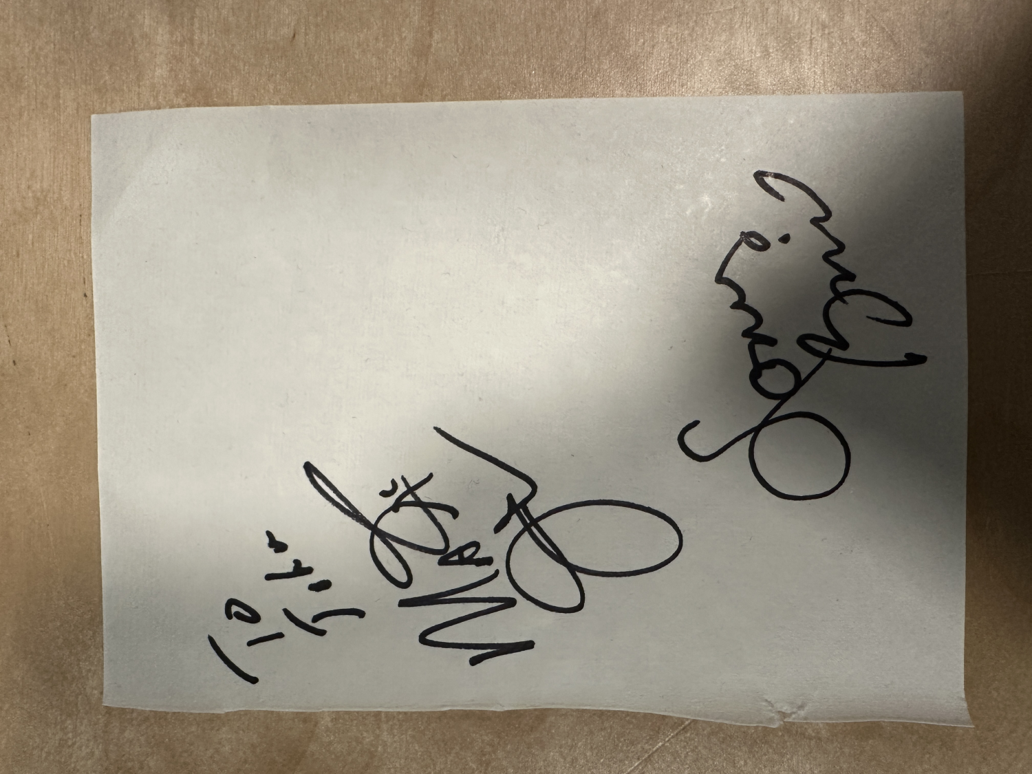 Larry Bird Magic Johnson Autographed Page 