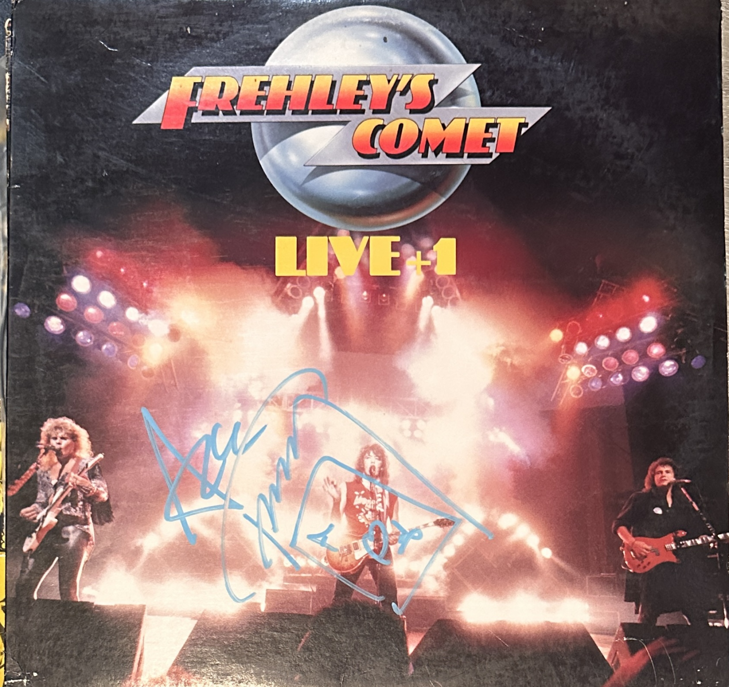 Ace Frehley Autographed Album 