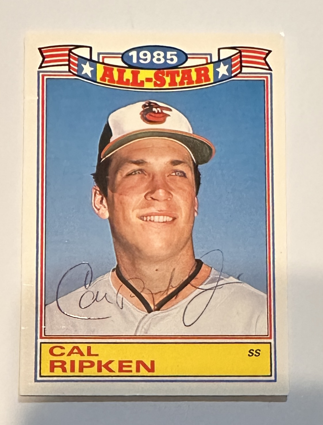 Cal Ripken Jr Autographed Card 