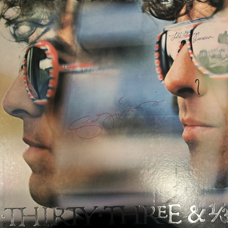 George Harrison Autographed Album