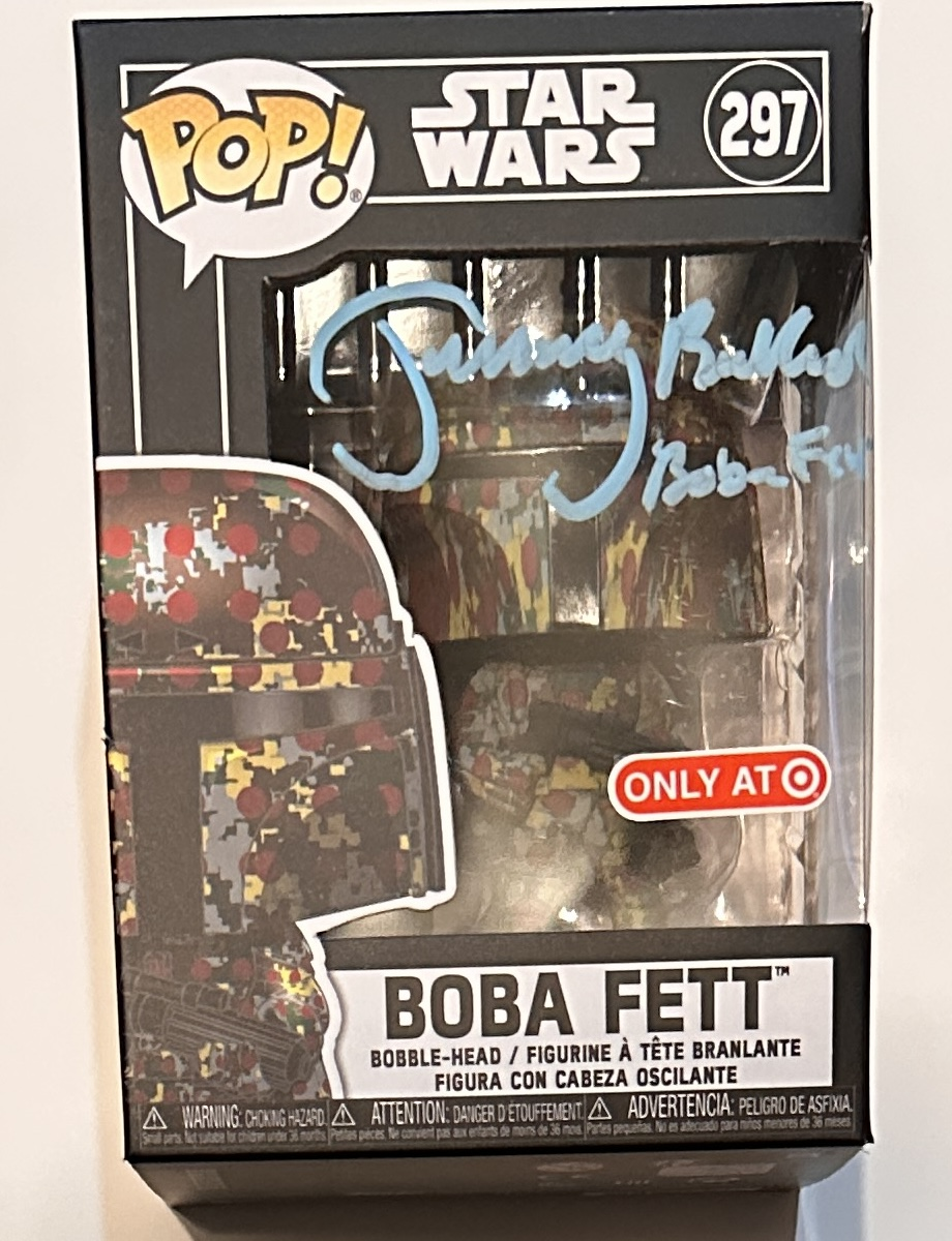 Jeremy Bulloch Autographed Boba Fett Funko