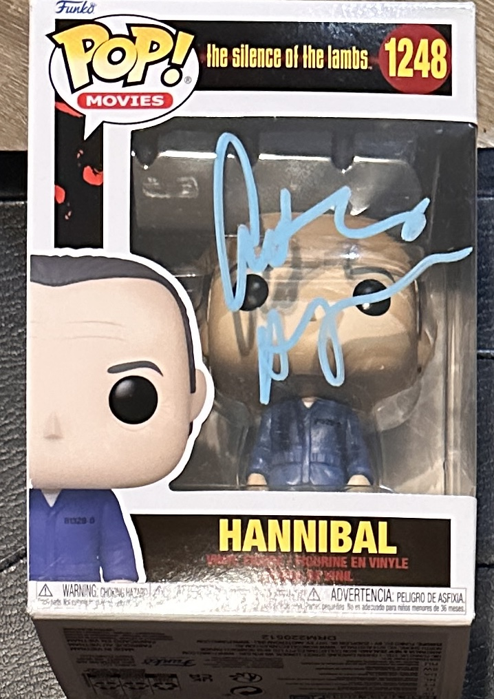 Anthony Hopkins Autographed Funko 