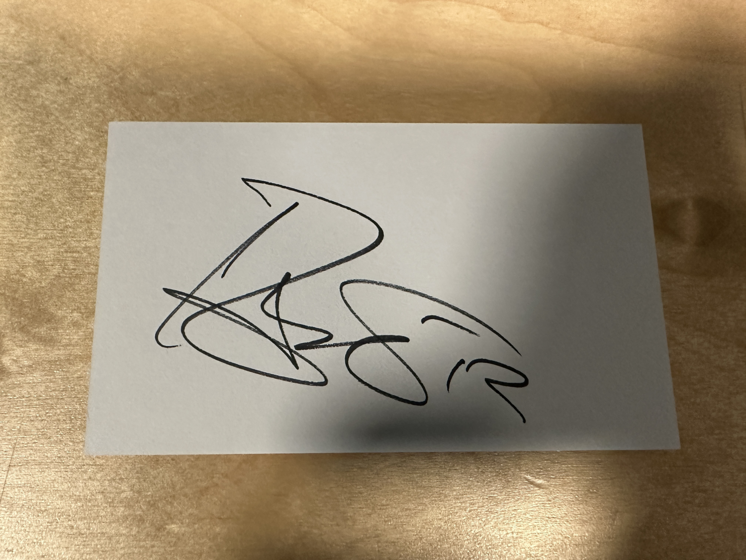 David Bowie Autographed PAGE