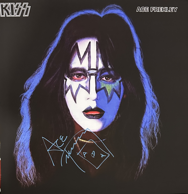 ACE FREHLEY Autographed Poster 24x37