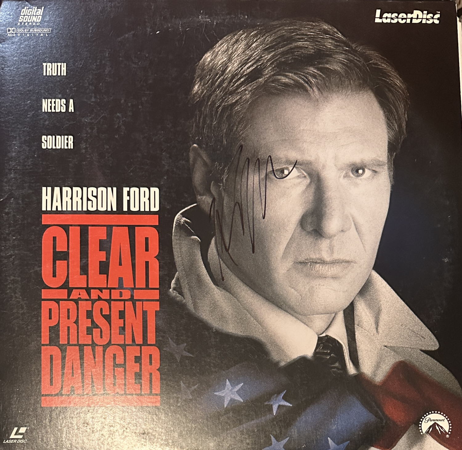Harrison Ford Autographed ALBUM 