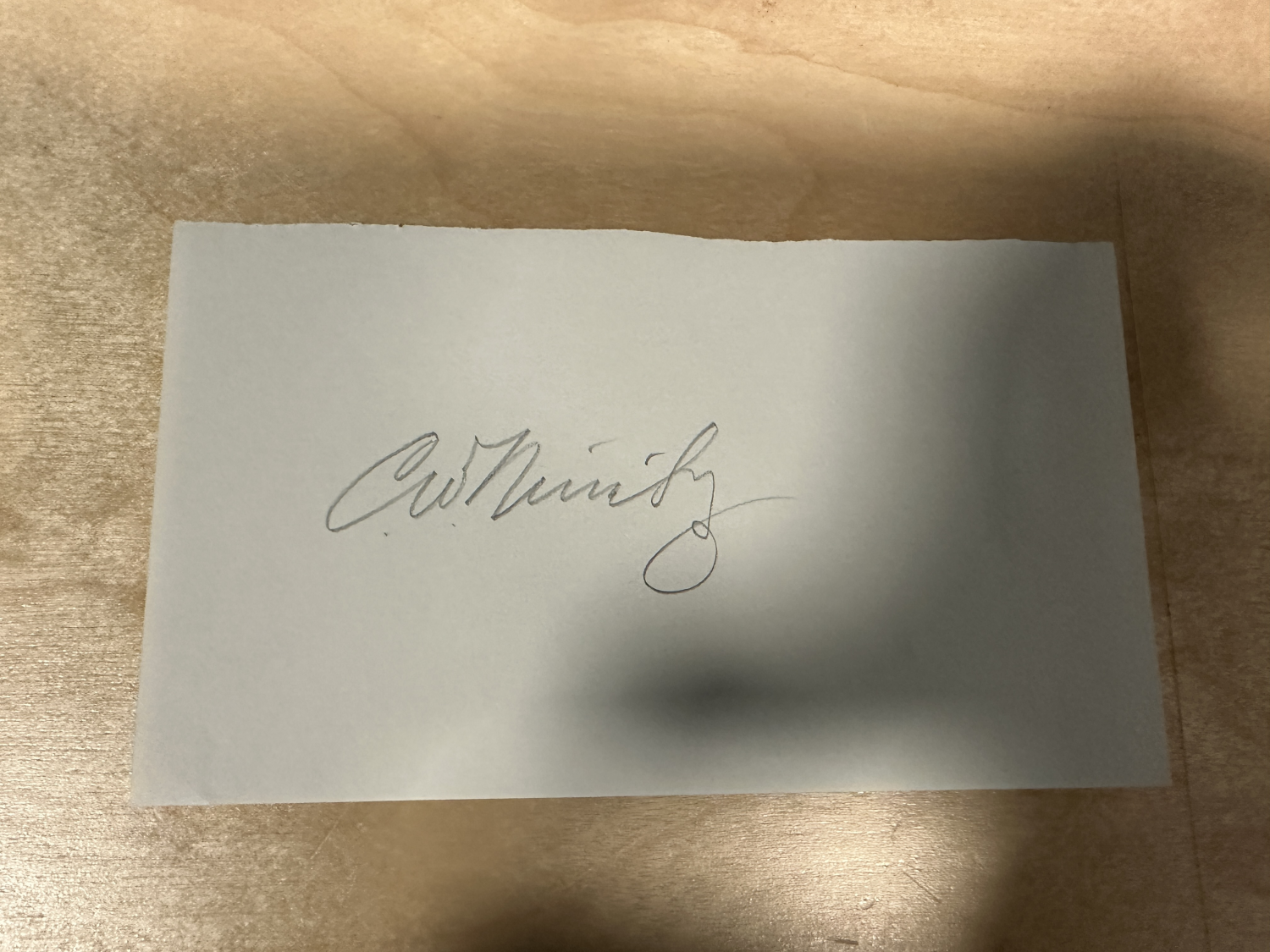 Nimitz Autographed PAGE Admiral