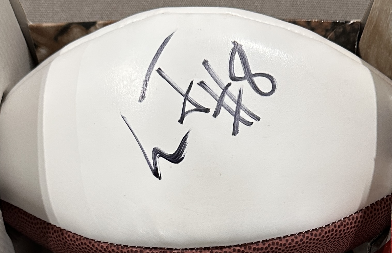 Lamar Jackson Autographed Football 