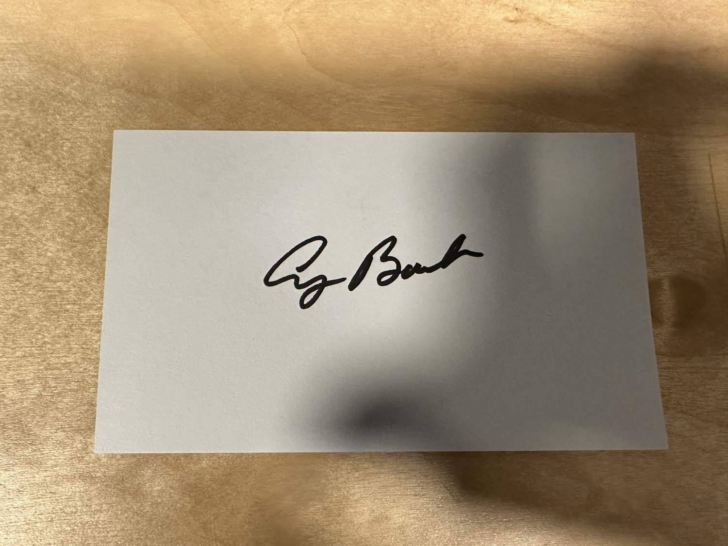 George Bush SR Autographed PAGE