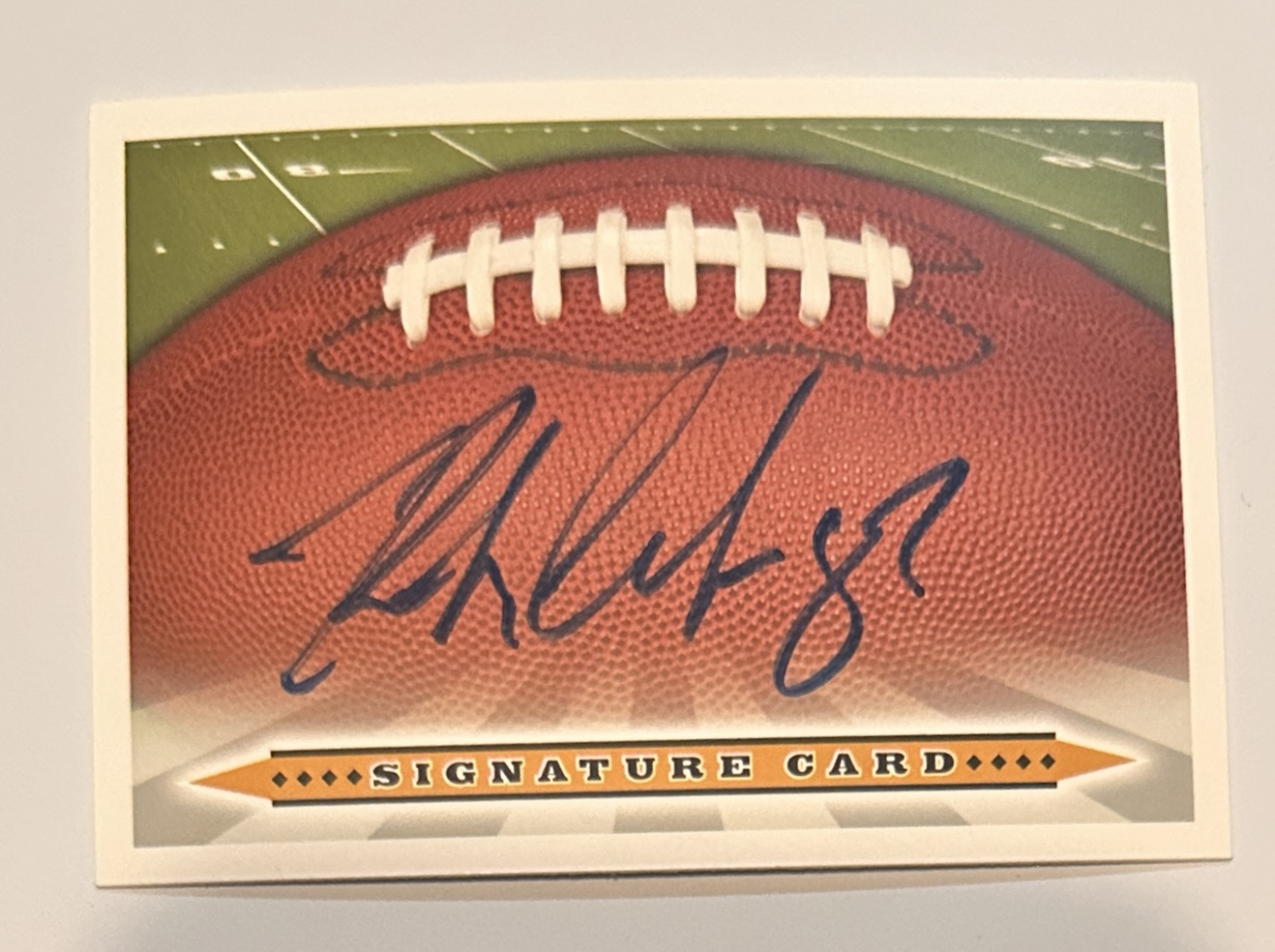 Rob Gronkowski Autographed Card 
