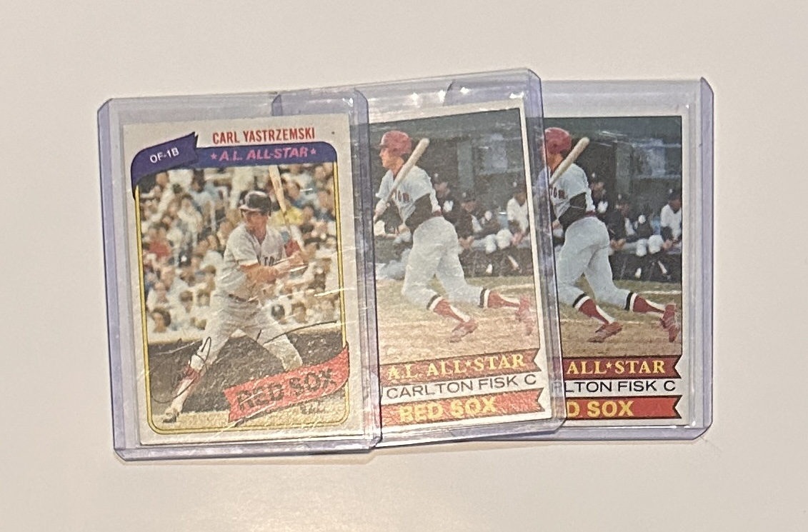 Carlton Fisk Card Lot YAZ