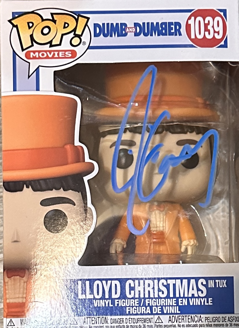 Jim Carey Autographed Funko