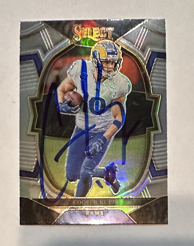 Cooper Kupp Autographed Card 
