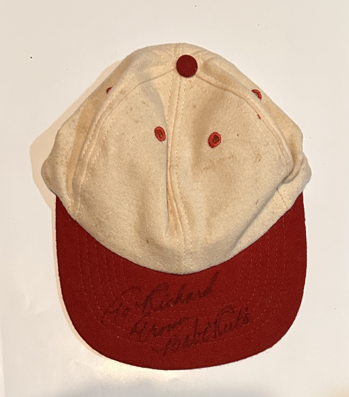 Babe Ruth Autographed Vintage Hat! Yankees!
