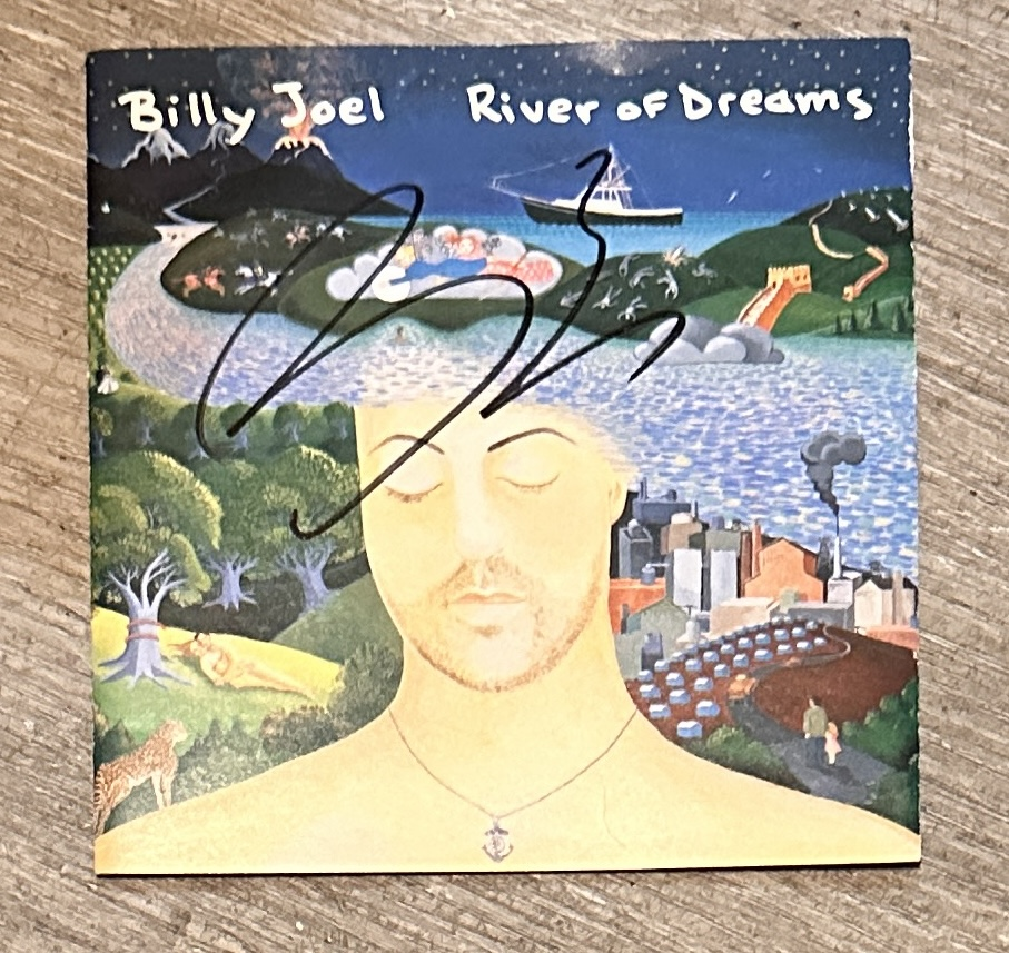 Billy Joel Autographed CD COVER