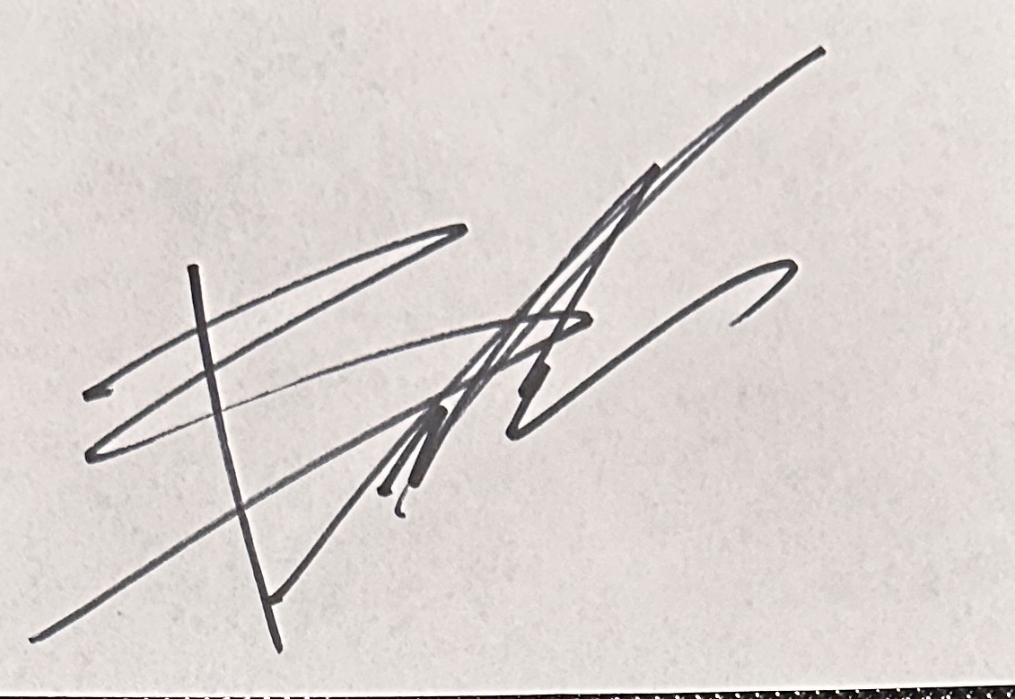 Babe Ruth Autograph PAGE