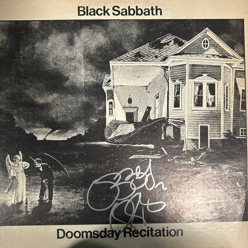 Ozzy Autographed Album 