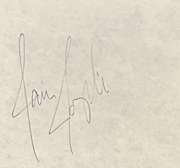 Janis Joplin Cut Autograph